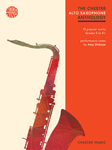 The Chester Alto Saxophone Anthology Alto Sax and Piano - Score and Parts cover